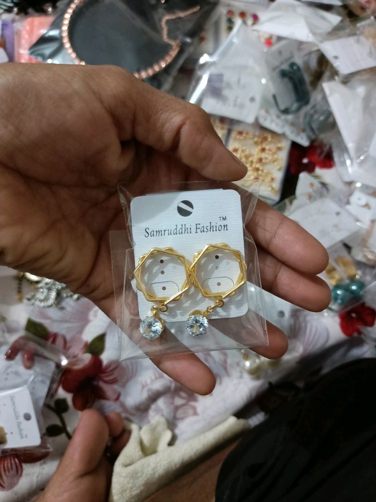 Any Earings At 60/- Only