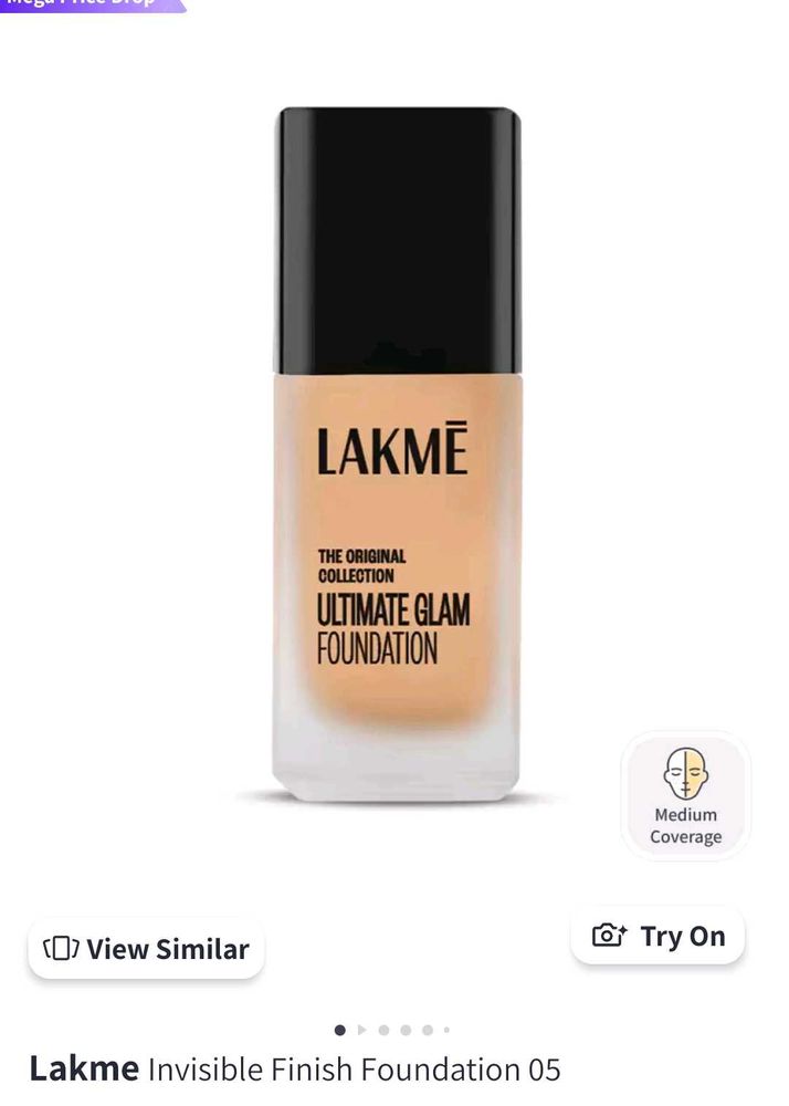 Lakme Invisible Finish Foundation 05