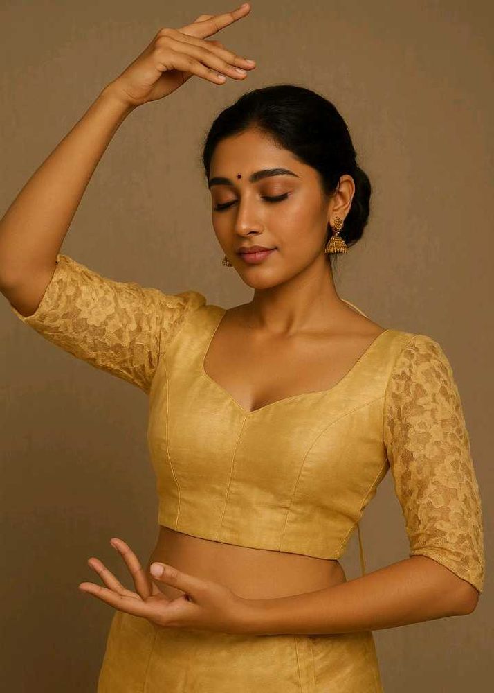 women&#39;s stylish net blouse