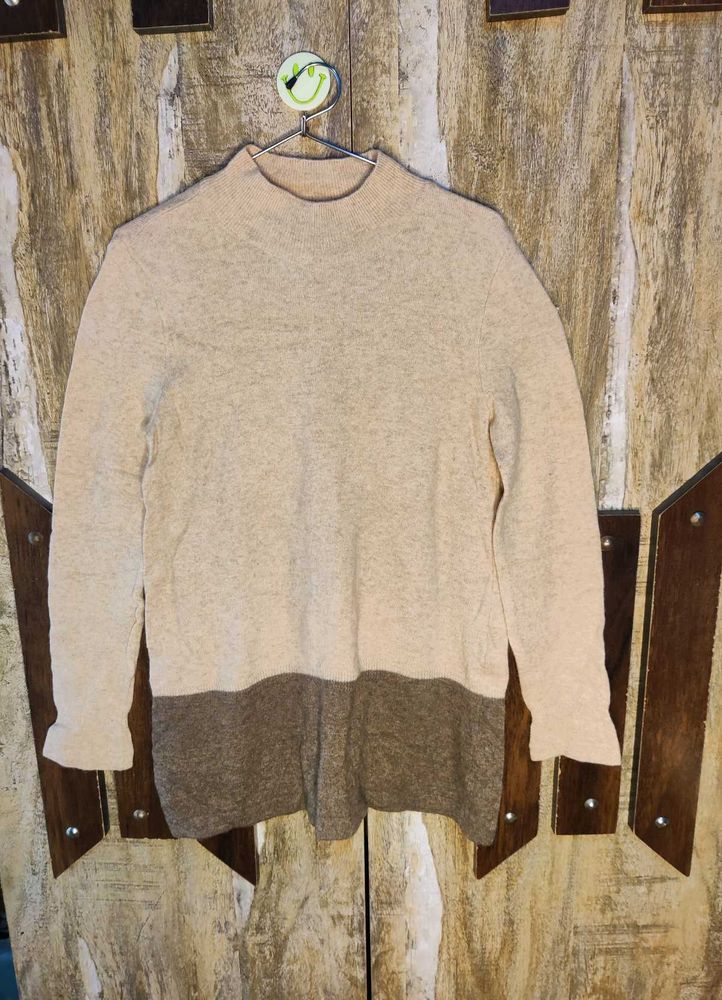Cream Colour Long Wooden Top