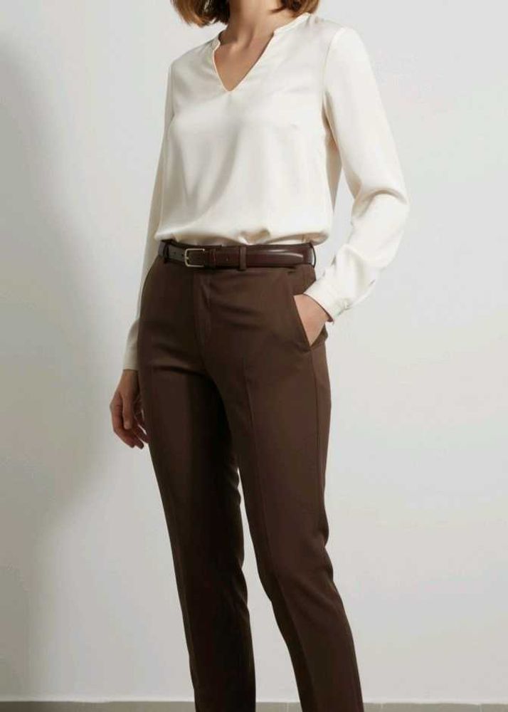 Classic Brown Korean Trouser Pant