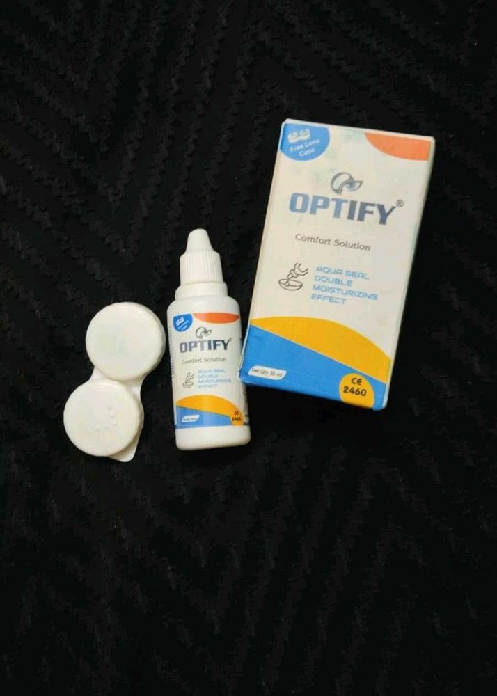 Optify Contact Lens Solution