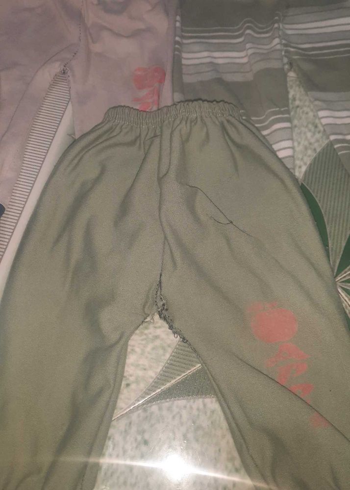 Kids' Olive Green Pants