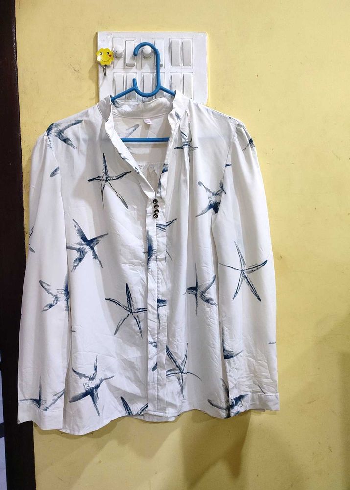 Starfish Print Blouse Till 38