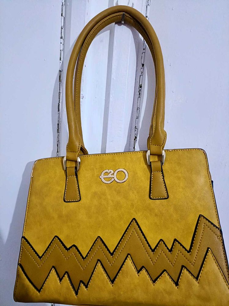 Pretty Mustard E2o Handbag