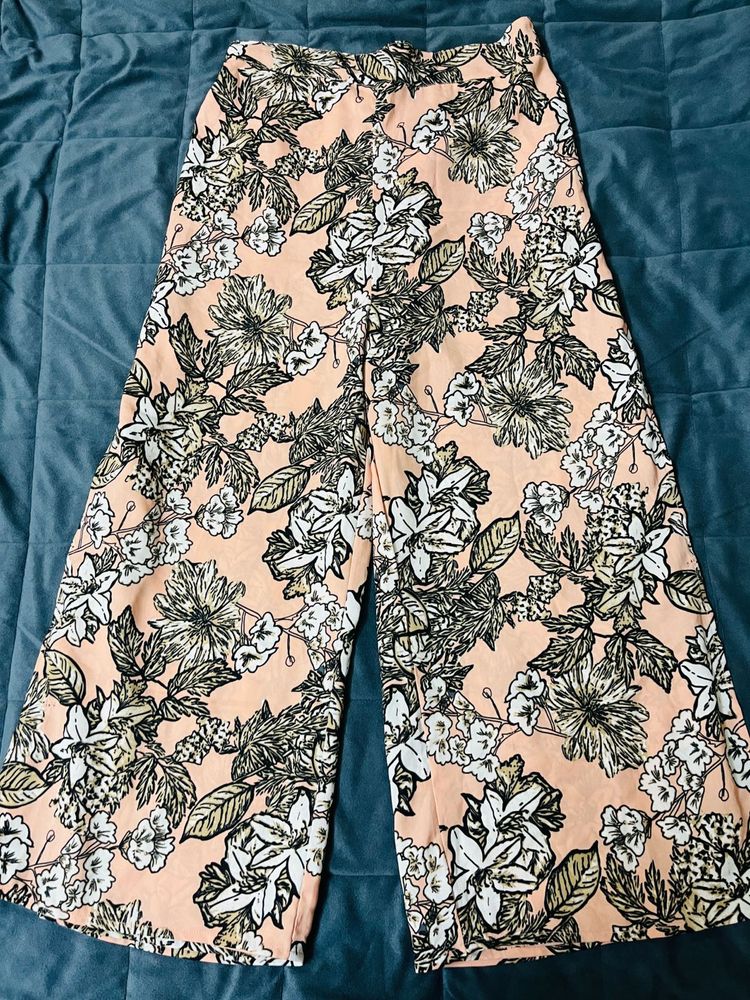 Floral Print Plazo