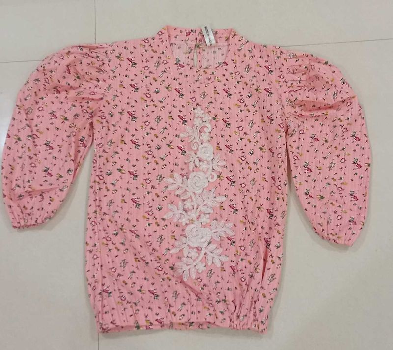 Cute Floral Top