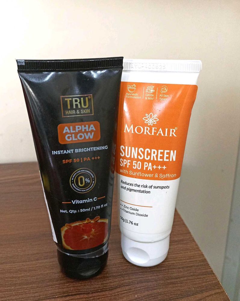 Set of 2 brand new Sunscreen SPF 50