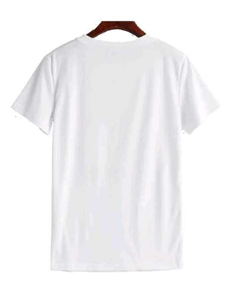 Plain White Crewneck Tee