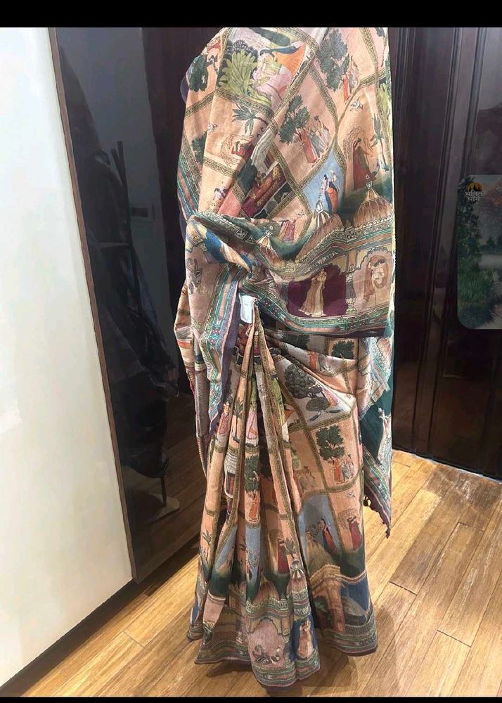 Elegant Printed Saree