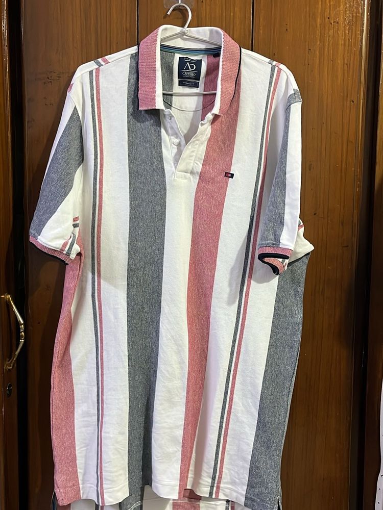 T Shirt Polo Stripes