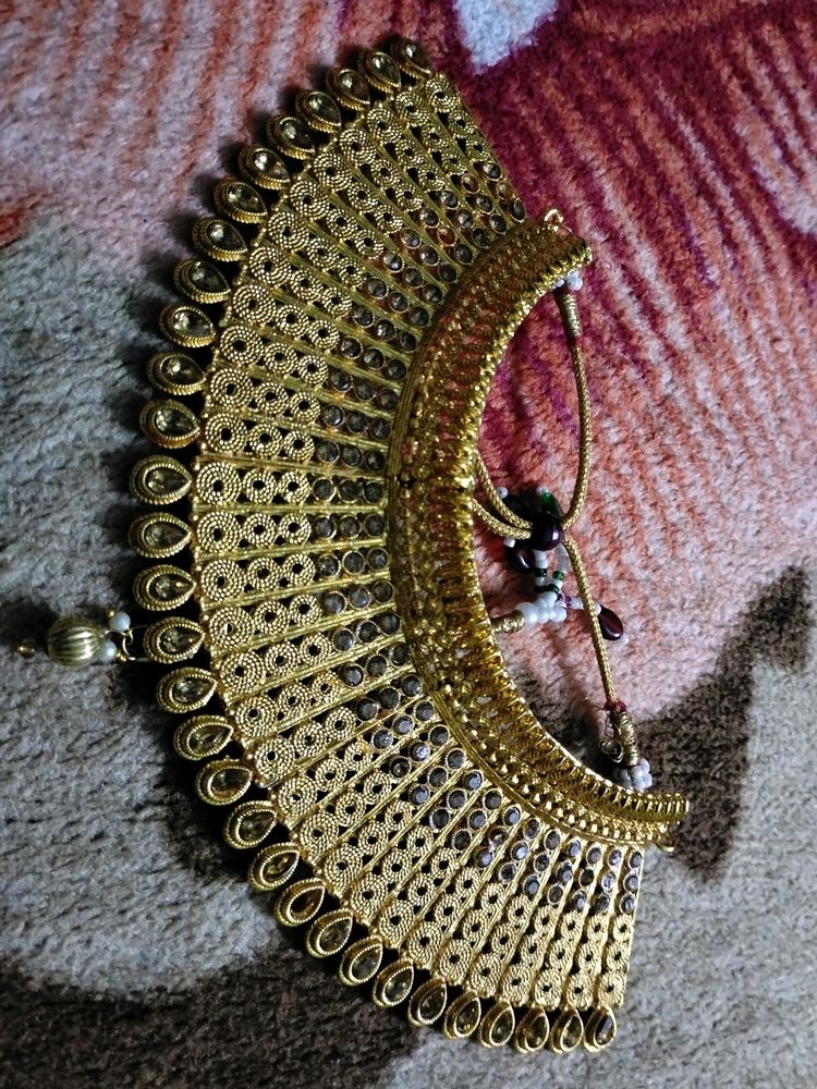 Gold Covering Jewellery Set