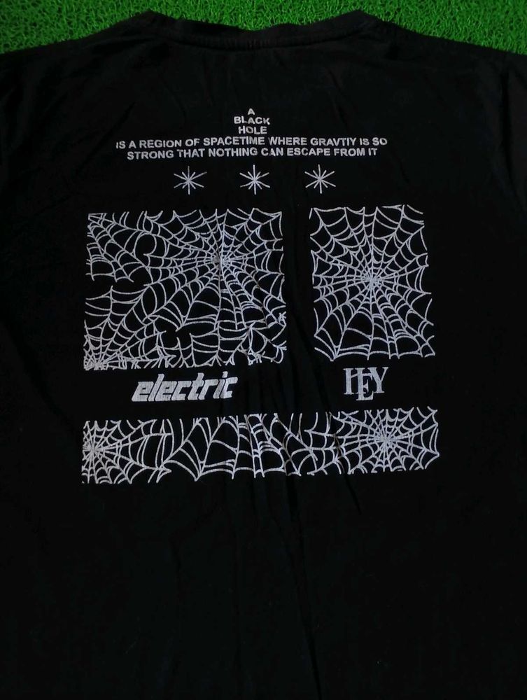 “Black Venom Inspired Graphic Tee | Full Sleeve
