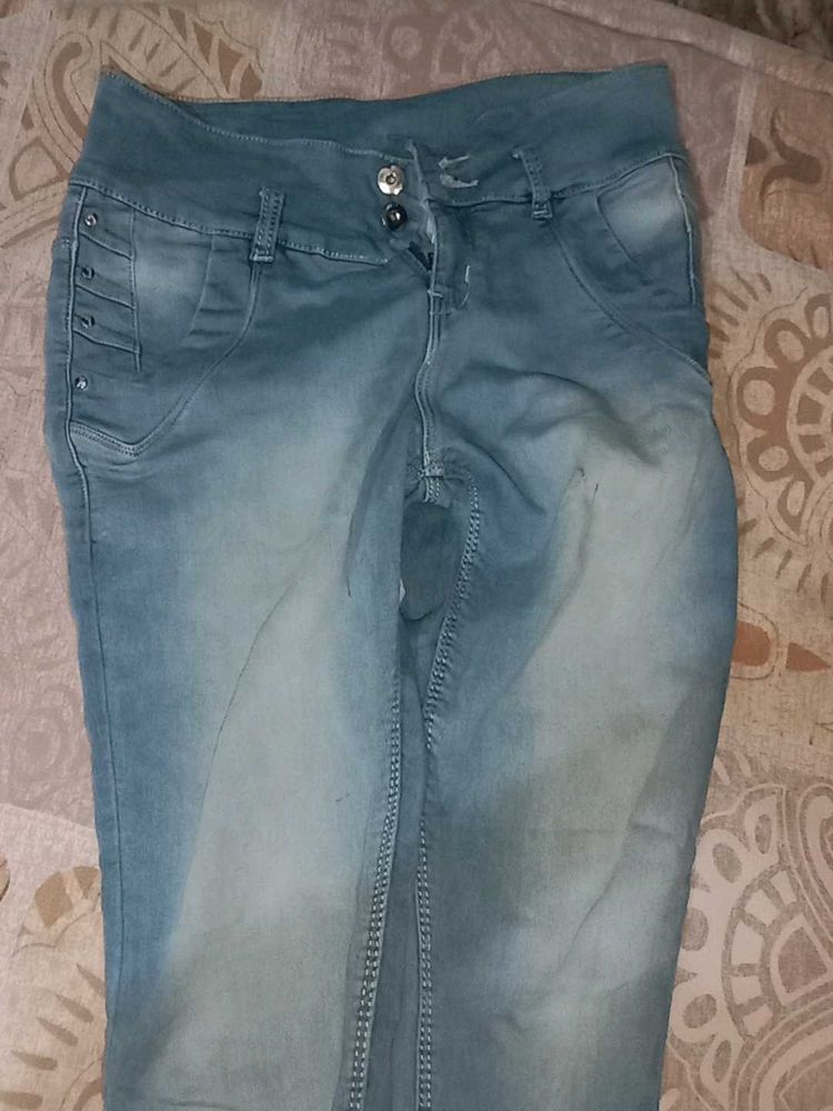 Stylish Blue Denim Jeans