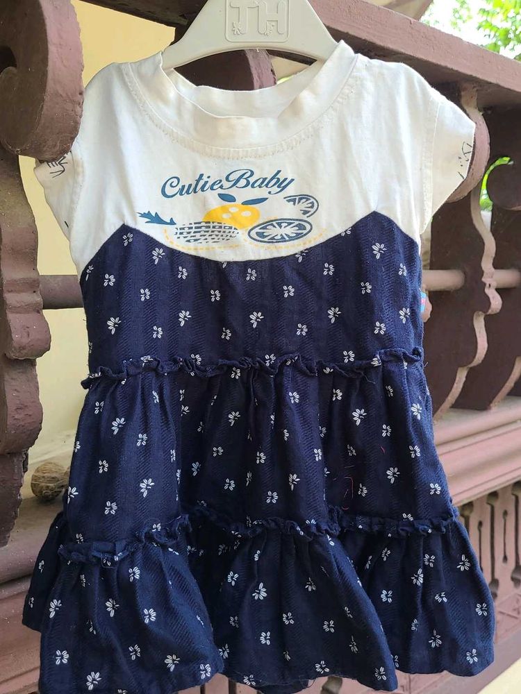 Cute &#39;Cutie Baby&#39; Floral Dress
