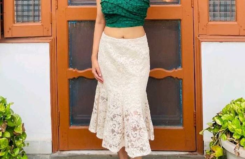 Lace Skirt - Elegant &amp; Stylish