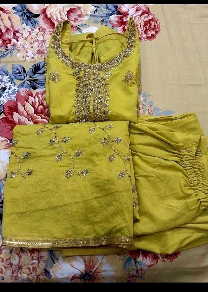 Heavy Shuit Pajama Dupatta Set