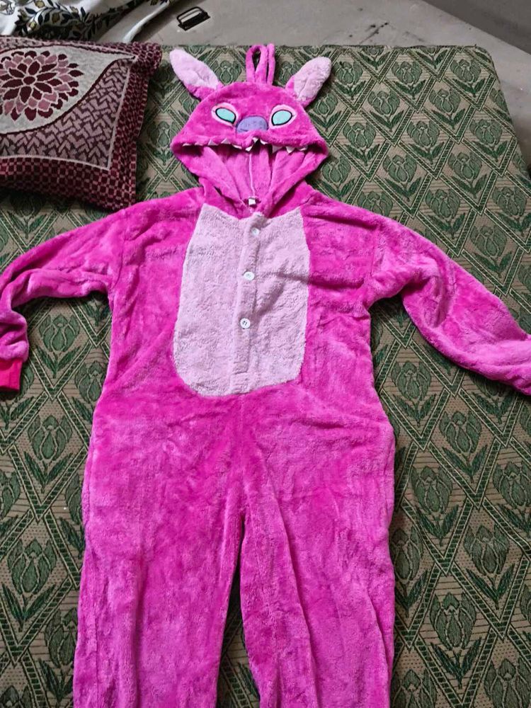 Pink Angel Onesie