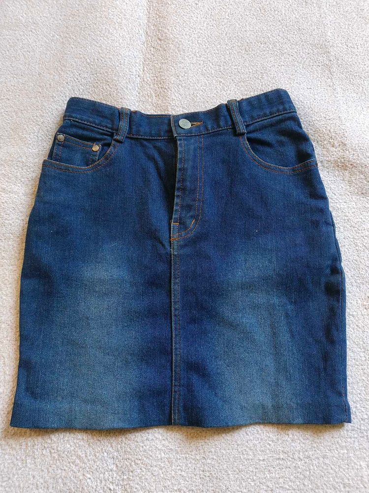 Denim Skirt