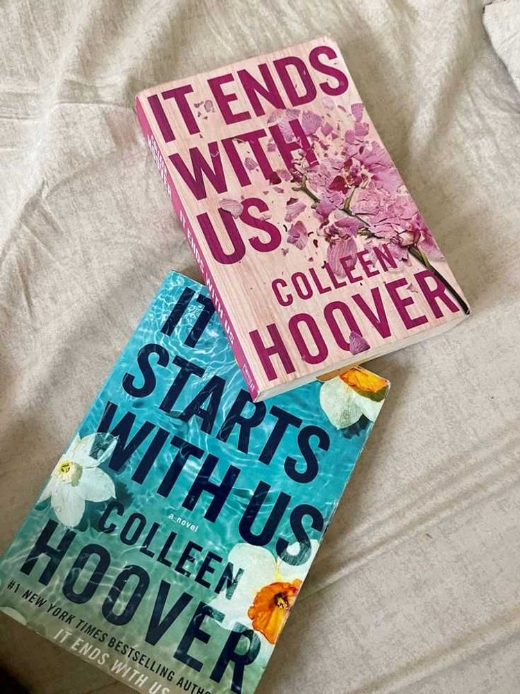 Colleen Hoover &#39;It Ends With Us&#39; &amp; &#39;It Starts Wit