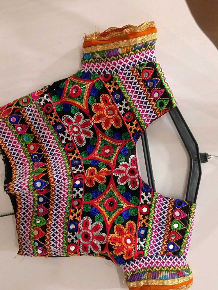 Embroidered Ethnic garba Blouse for girl kid