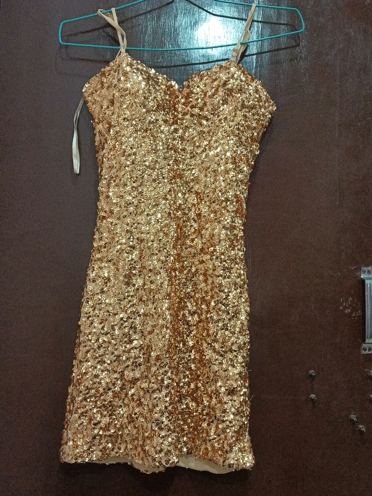 Glittering Mini Dress