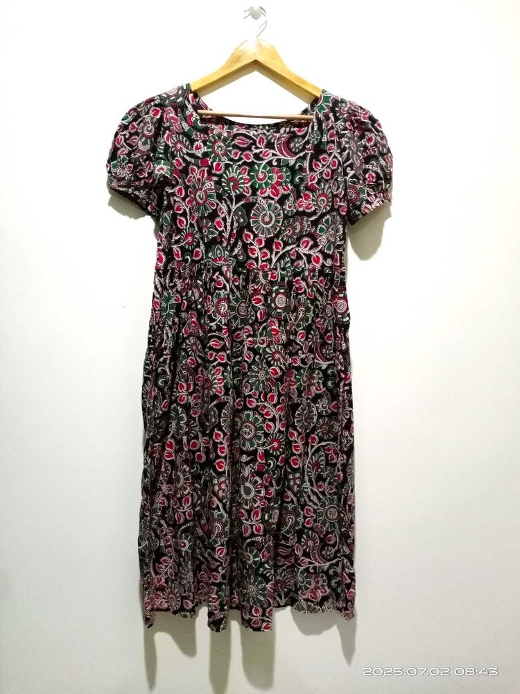Floral Print Midi Dress