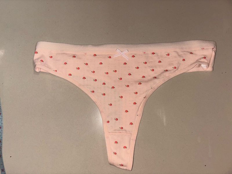 Floral Thong