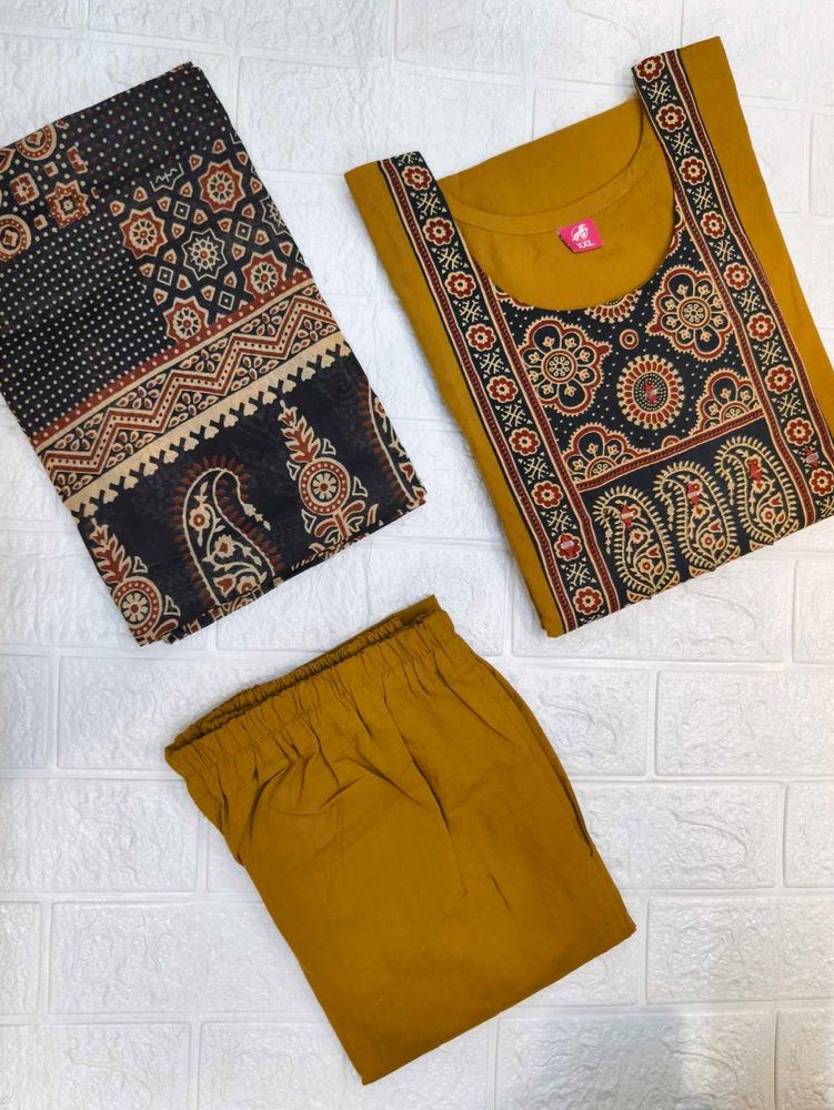 Pure Cotton Shalwar Set