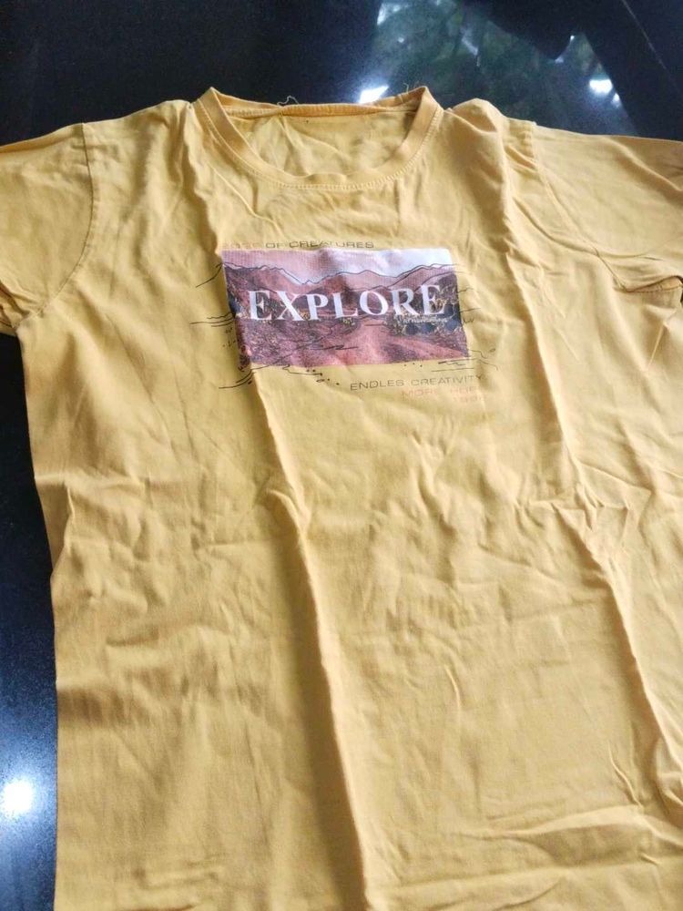 Mustard Yellow T-shirt
