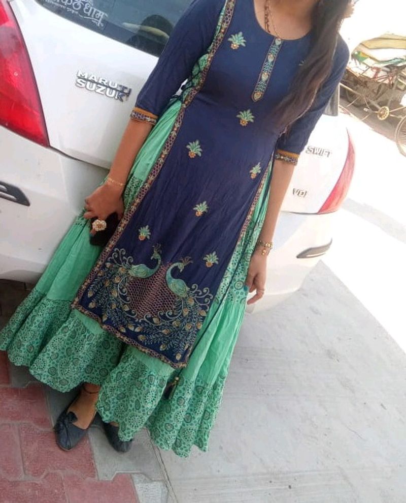 Round Kurti umbrela