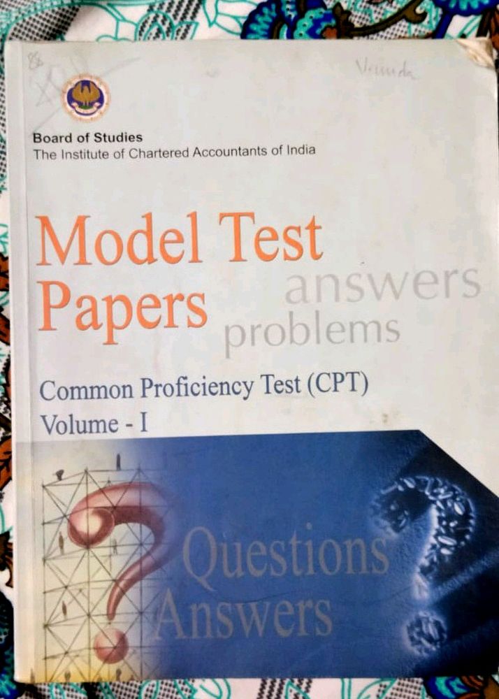 CPT Volume 1 (Model Test Papers)