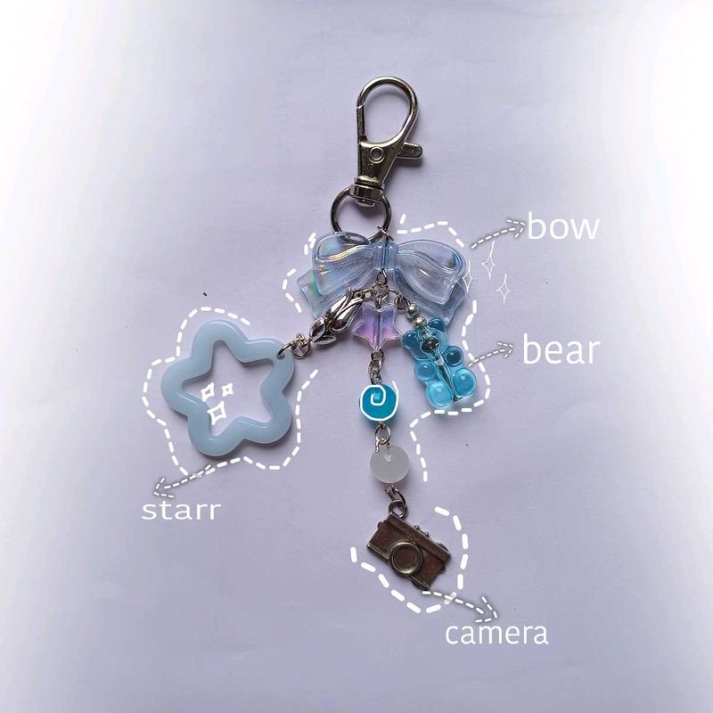 Pastel Blue Bag Charm 🧿