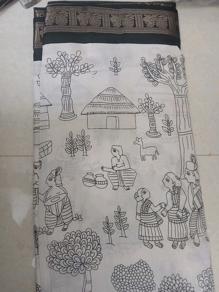 Elegant Saree with Art