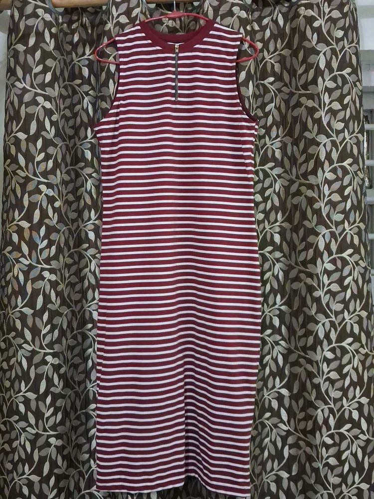 Striped Bodycon Dress
