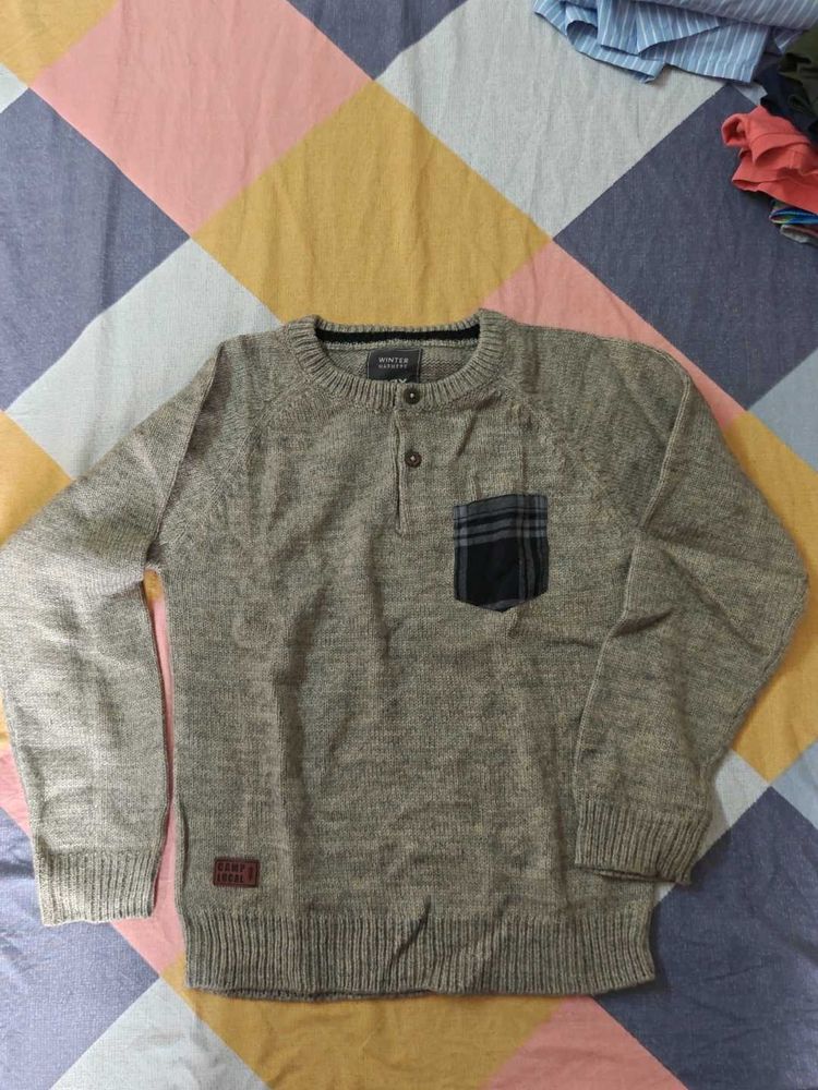 Boys&#39; Knitted Sweater | 9-10 years