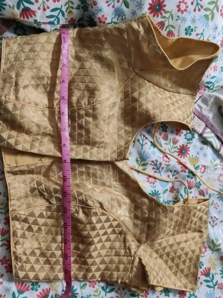 Gold Readymade Blouse