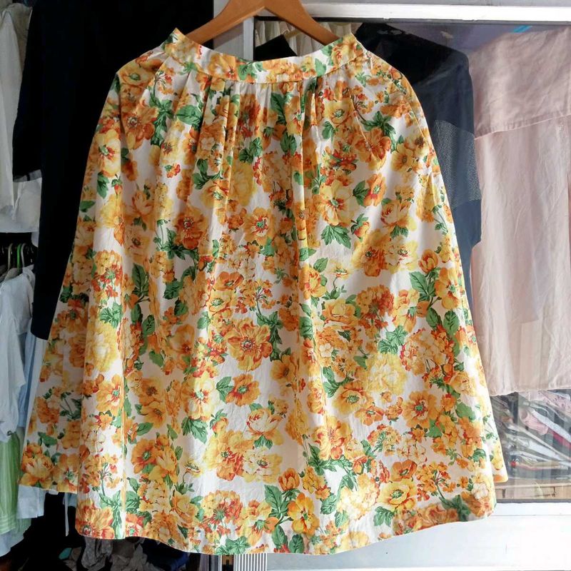 Vintage Yellow Skirt