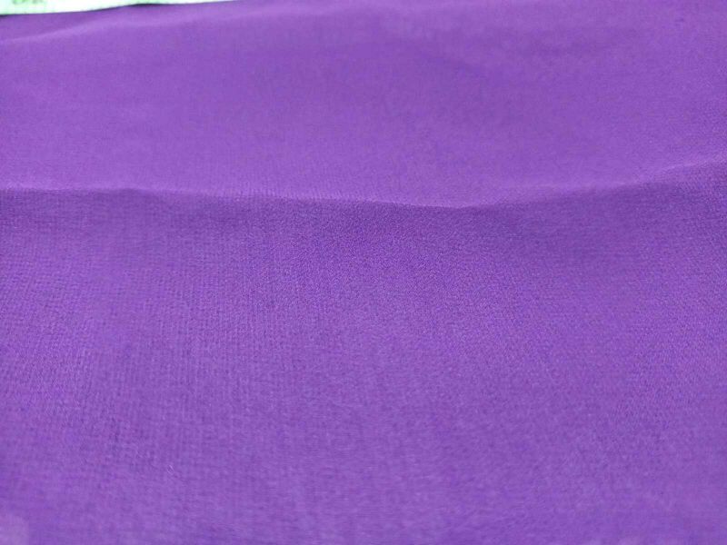 Purple Georgette Fabric