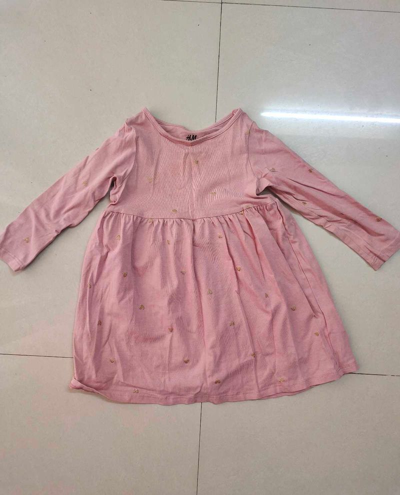 H&amp;M Frock For 18 To 24 Months Baby Girl