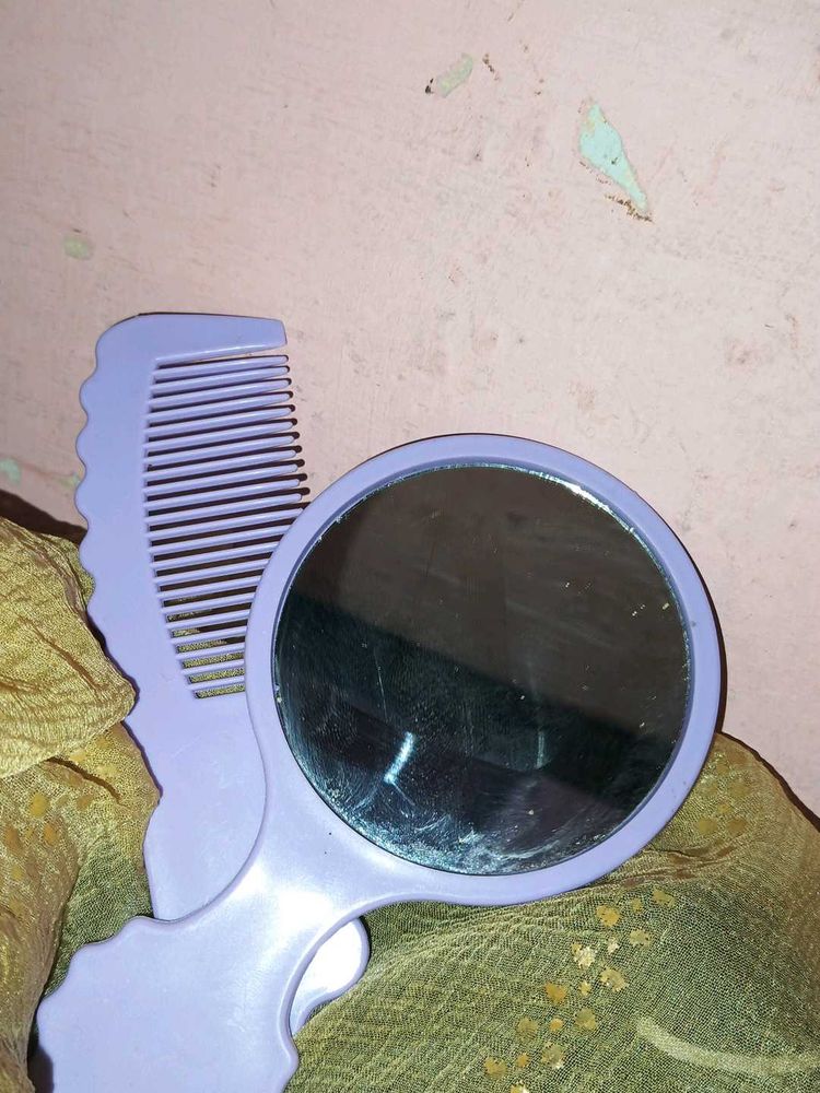 Comb &amp; Mirror Set