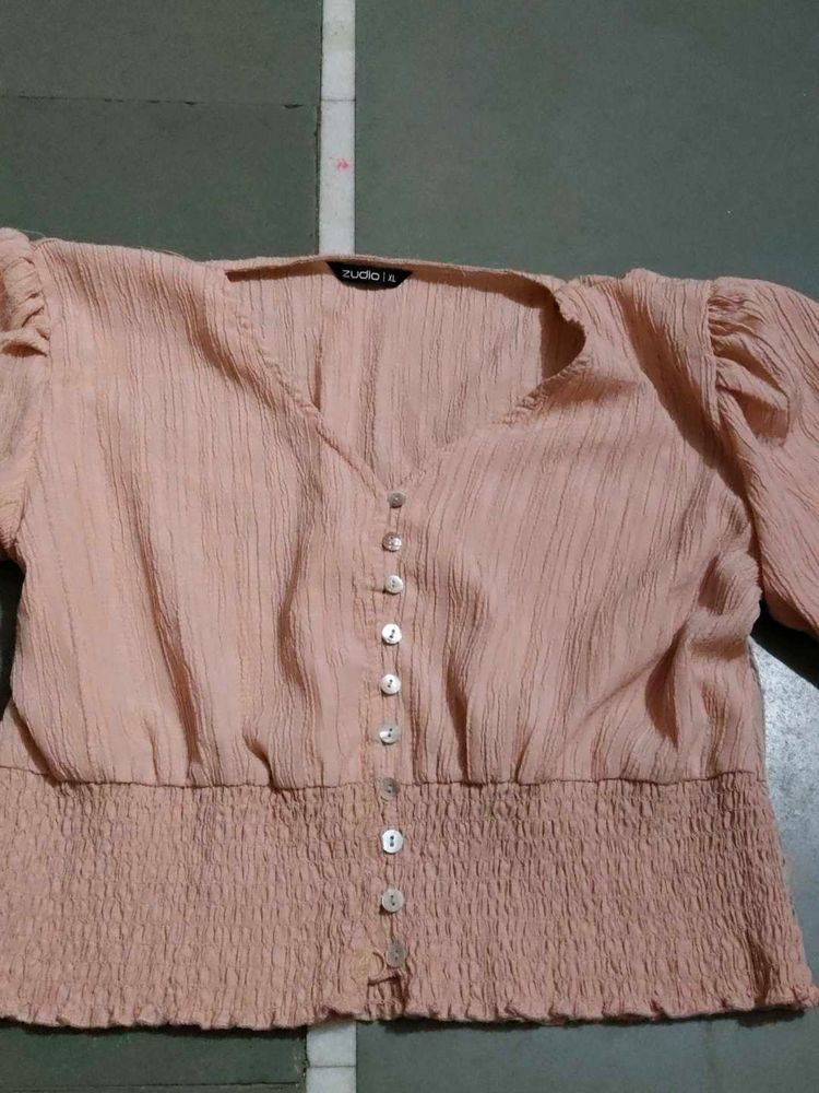 Beautiful Nude Colour Top For Women 🩷