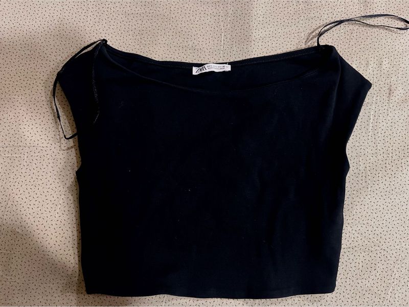 ZARA Black Crop Top ♥️