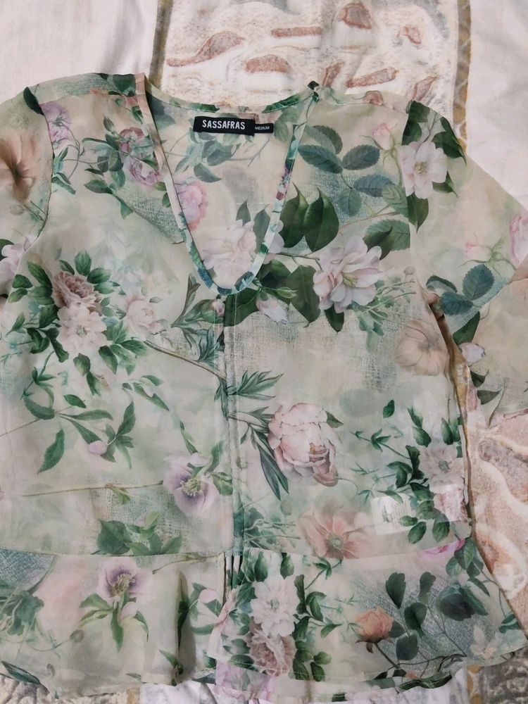 Floral Georgette Top