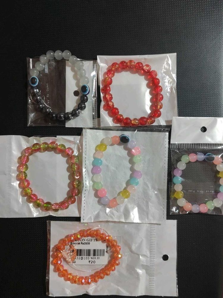 Beaded Bracelets SET OF 6