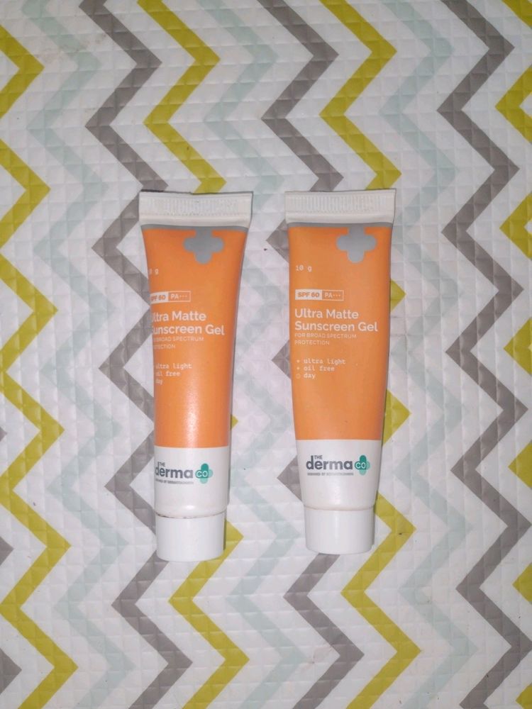 Sealed Derma Co Spf60+++ Sunscreen + Freebie Sunscreen