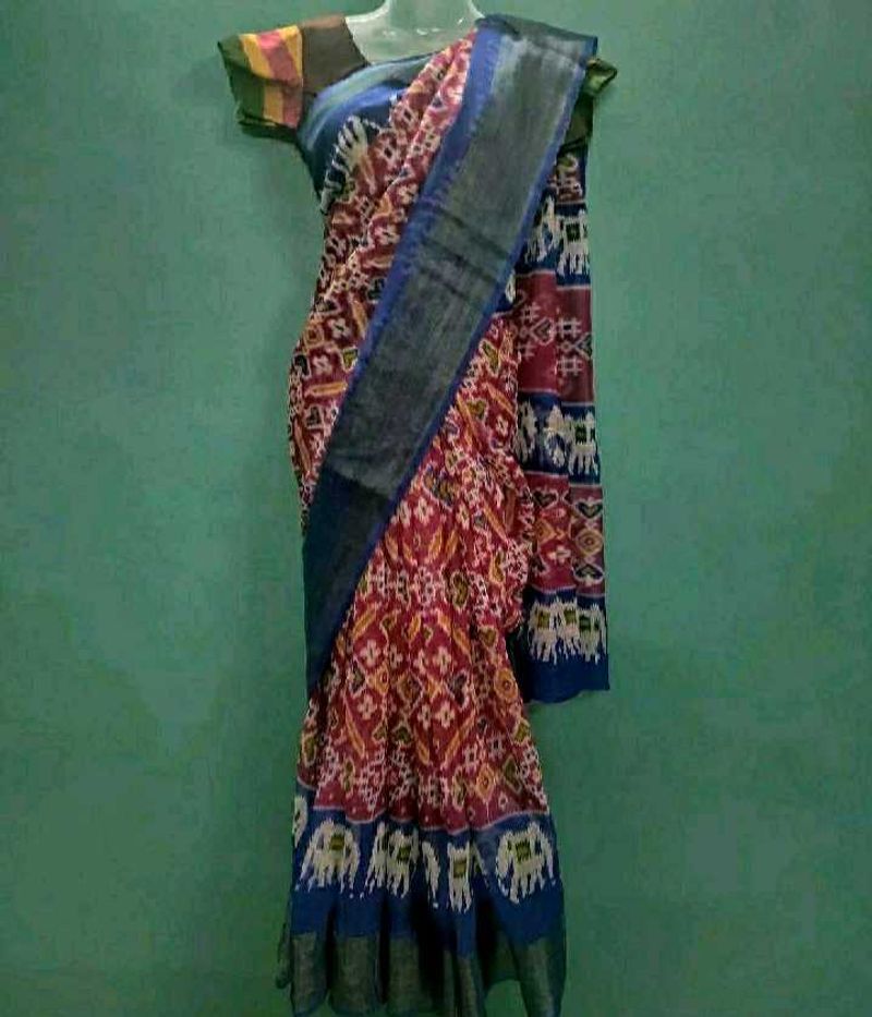 Beautiful Pochampally Print Saree
