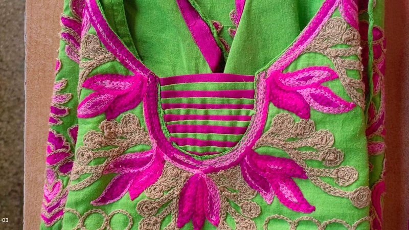 Beautiful Embroidery Suit Set