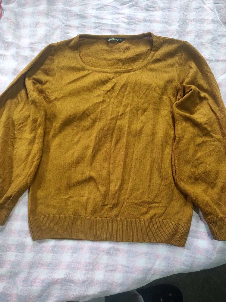 OVERSIZED MUSTARD SWEATER 💛