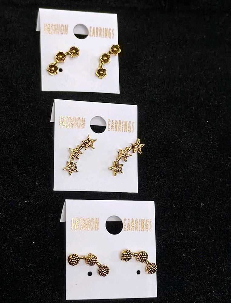 Earrings Set - Combo of 3